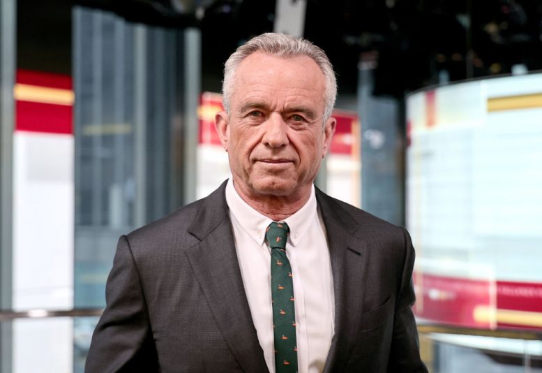 NEW YORK, NEW YORK - JUNE 02: Robert F. Kennedy Jr. visits "The Faulkner Focus"at Fox News Channel Studios on June 02, 2023 in New York City. (Photo by Jamie McCarthy/Getty Images)