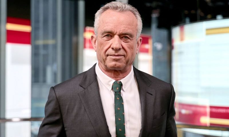 NEW YORK, NEW YORK - JUNE 02: Robert F. Kennedy Jr. visits "The Faulkner Focus"at Fox News Channel Studios on June 02, 2023 in New York City. (Photo by Jamie McCarthy/Getty Images)