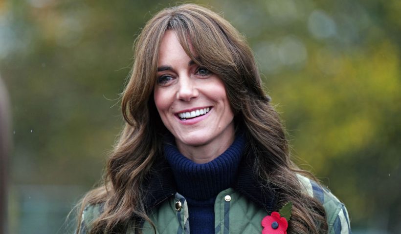 MORAY, SCOTLAND - NOVEMBER 02: Catherine, Princess of Wales, known as the Duchess of Rothesay when in Scotland, visits Outfit Moray, an award-winning charity delivering life-changing outdoor learning and adventure activity programmes to young people on November 02, 2023 in Moray, Scotland. Prince William, Duke of Rothesay and Catherine, Duchess of Rothesay are visiting Scotland to meet organisations supporting rural communities and those working provide mental health support to young people through access to the outdoors and practical learning. (Photo by Jane Barlow - WPA Pool/Getty Images)