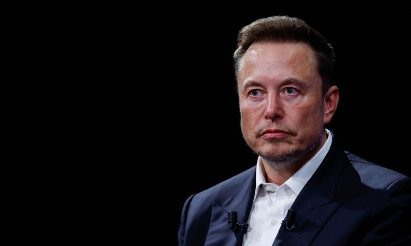 Elon Musk, Chief Executive Officer of SpaceX and Tesla and owner of Twitter, looks on as he attends the Viva Technology conference dedicated to innovation and startups at the Porte de Versailles exhibition centre in Paris, France, June 16, 2023. REUTERS/Gonzalo Fuentes