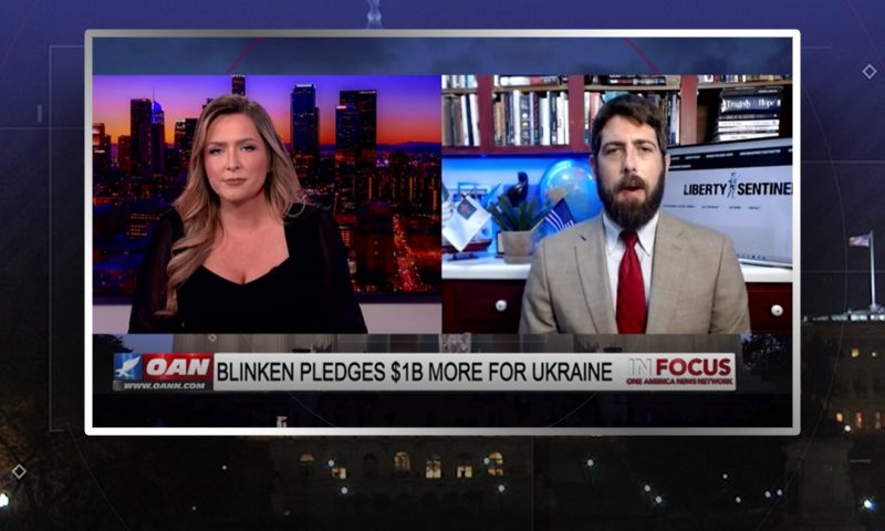 Video still from Alex Newman's interview with In Focus on One America News Network