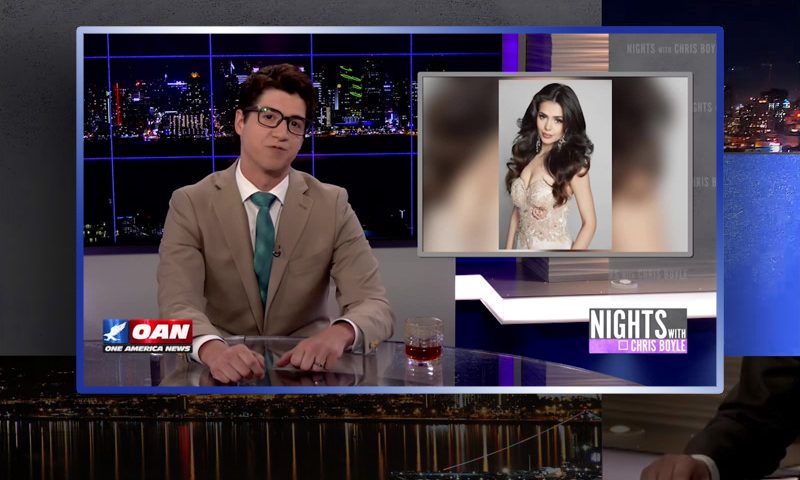 Video still from Nights on One America News Network