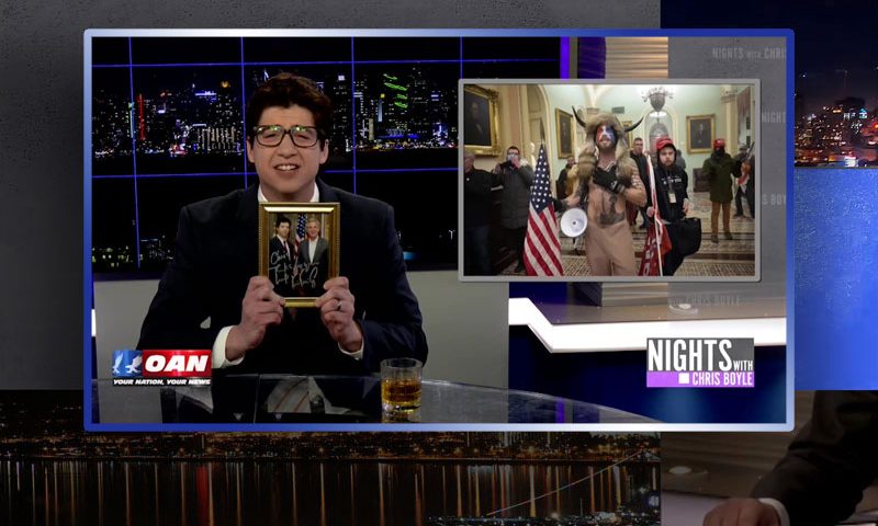 Video still from Nights on One America News Network