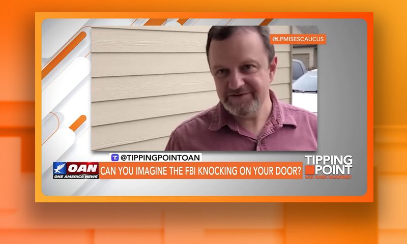 Video still from Tipping Point on One America News Network