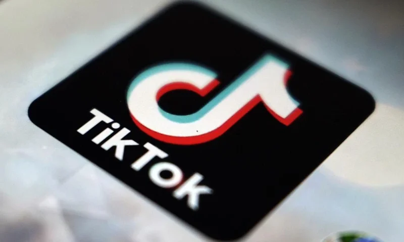 FILE - The TikTok app logo appears in Tokyo on Sept. 28, 2020. TikTok may be the platform of choice for catchy videos, but anyone using it to learn about COVID-19, climate change or Russia's invasion of Ukraine is likely to encounter misleading information, according to a new research report. (AP Photo/Kiichiro Sato, File)