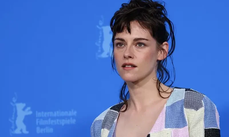 Cast member Kristen Stewart attends a photocall to promote the movie 'Love Lies Bleeding' at the 74th Berlinale International Film Festival in Berlin, Germany, February 18, 2024. REUTERS/Nadja Wohlleben