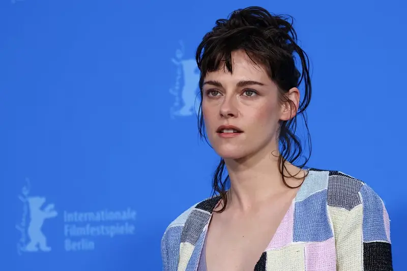 Cast member Kristen Stewart attends a photocall to promote the movie 'Love Lies Bleeding' at the 74th Berlinale International Film Festival in Berlin, Germany, February 18, 2024. REUTERS/Nadja Wohlleben