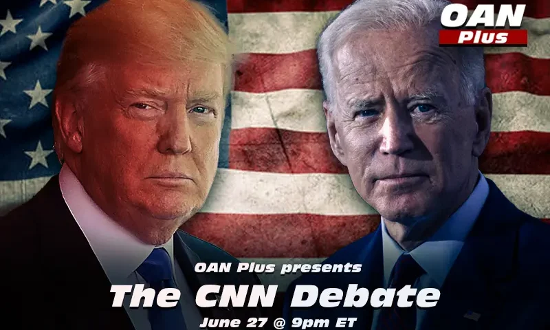 OAN will be airing live the ‘CNN Presidential Debate Simulcast’ in its entirety this Thursday starting at 9 pm ET, 6 pm PT.