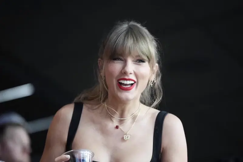 Recording artist Taylor Swift, looks on before Super Bowl LVIII between Kansas City Chiefs and San Francisco 49ers at Allegiant Stadium. Mandatory Credit: Joe Camporeale-USA TODAY Sports/ File photo