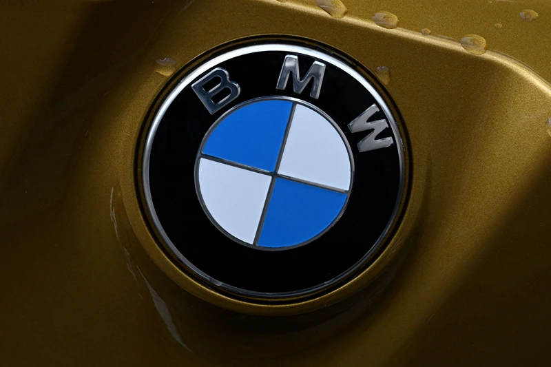 GERMANY-ECONOMY-AUTOMOBILE-AGM-BMW
The company logo of German carmaker BMW is seen on a motorbike, pictured on May 10, 2023 in Munich, southern Germany. The shareholders' meeting of the carmaker BMW is to take place in Munich on May 11, 2023. (Photo by Christof STACHE / AFP) (Photo by CHRISTOF STACHE/AFP via Getty Images)