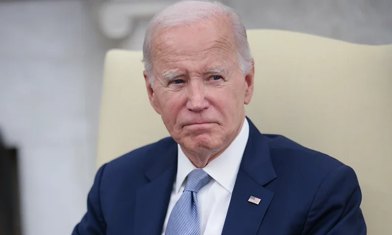 President Biden Meets With Costa Rican President Rodrigo Chaves Robles At The White House WASHINGTON, DC - AUGUST 29: U.S. President Joe Biden speaks while meeting with President Rodrigo Chaves Robles of Costa Rica in the Oval Office of the White House August 29, 2023 in Washington, DC. Biden and Robles were expected to discuss a range of bilateral issues during the meeting. (Photo by Win McNamee/Getty Images)