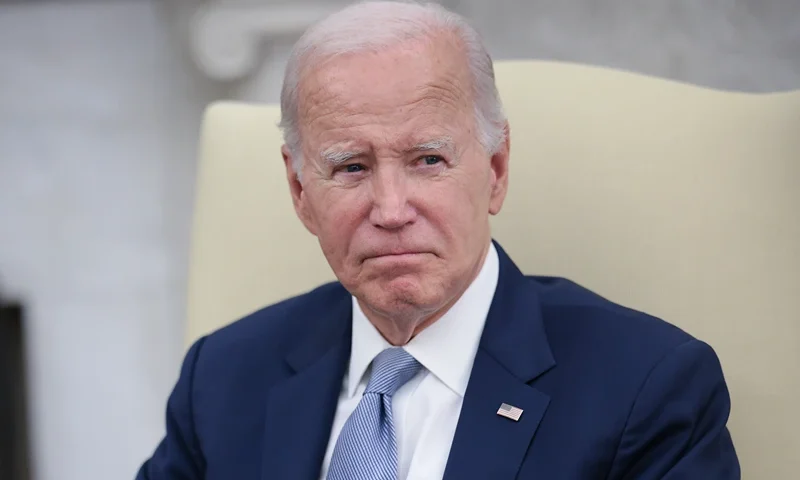 President Biden Meets With Costa Rican President Rodrigo Chaves Robles At The White House WASHINGTON, DC - AUGUST 29: U.S. President Joe Biden speaks while meeting with President Rodrigo Chaves Robles of Costa Rica in the Oval Office of the White House August 29, 2023 in Washington, DC. Biden and Robles were expected to discuss a range of bilateral issues during the meeting. (Photo by Win McNamee/Getty Images)