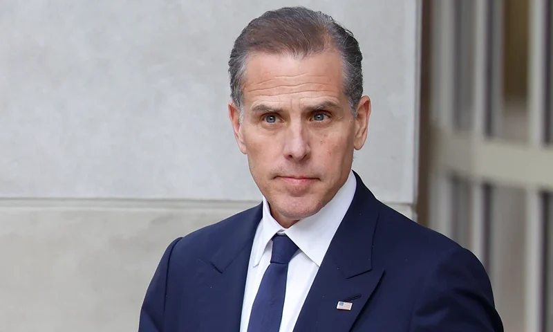 Jury Selection Begins In Hunter Biden Gun Trial WILMINGTON, DELAWARE - JUNE 03: Hunter Biden, son of U.S. President Joe Biden departs the J. Caleb Boggs Federal Building on June 03, 2024 in Wilmington, Delaware. Biden is standing trial for felony gun charges. (Photo by Anna Moneymaker/Getty Images)