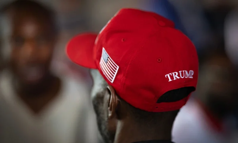 DETROIT, MICHIGAN - JUNE 15: Guests attend a roundtable discussion with community leaders and Republican presidential candidate former President Donald Trump at the 180 Church on June 15, 2024 in Detroit, Michigan. The event is one of two the former president is scheduled to attend while in Detroit today. (Photo by Scott Olson/Getty Images)