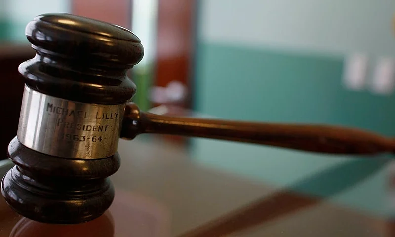 MIAMI - FEBRUARY 02: A judges gavel rests on top of a desk in the courtroom of the newly opened Black Police Precinct and Courthouse Museum February 3, 2009 in Miami, Florida. The museum is located in the only known structure in the nation that was designed, devoted to and operated as a separate station house and municipal court for African-Americans. In September 1944, the first black patrolmen were sworn in as emergency policemen to enforce the law in what was then called the "Central Negro District." The precinct building opened in May 1950 to provide a station house for the black policemen and a courtroom for black judges in which to adjudicate black defendants. The building operated from 1950 until its closing in 1963. (Photo by Joe Raedle/Getty Images)