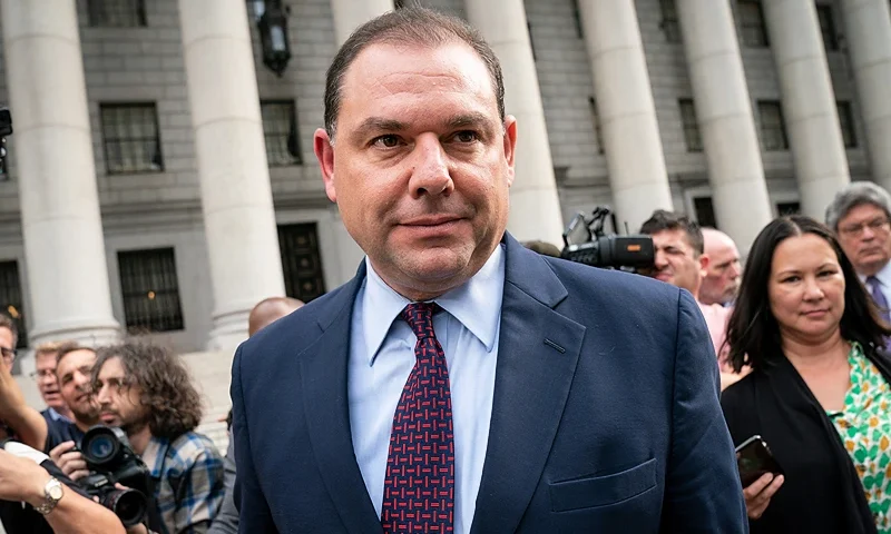 NEW YORK, NY - SEPTEMBER 20: Joe Percoco, former top aide to New York Governor Andrew Cuomo, leaves federal court after being sentenced to six years in prison for corruption charges September 20, 2018 in New York City. Percoco was convicted of taking more than $300,000 in bribes from a developer and energy company, among other corruption charges. (Photo by Drew Angerer/Getty Images)