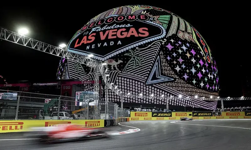 General view of the Sphere in Las Vegas. REUTERS/Mike Blake