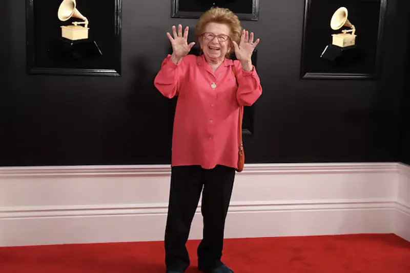 61st Grammy Awards - Arrivals - Los Angeles, California, U.S., February 10, 2019 - Ruth Westheimer. REUTERS/Lucy Nicholson/File Photo