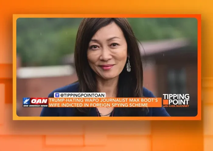 Video still from Tipping Point on One America News Network