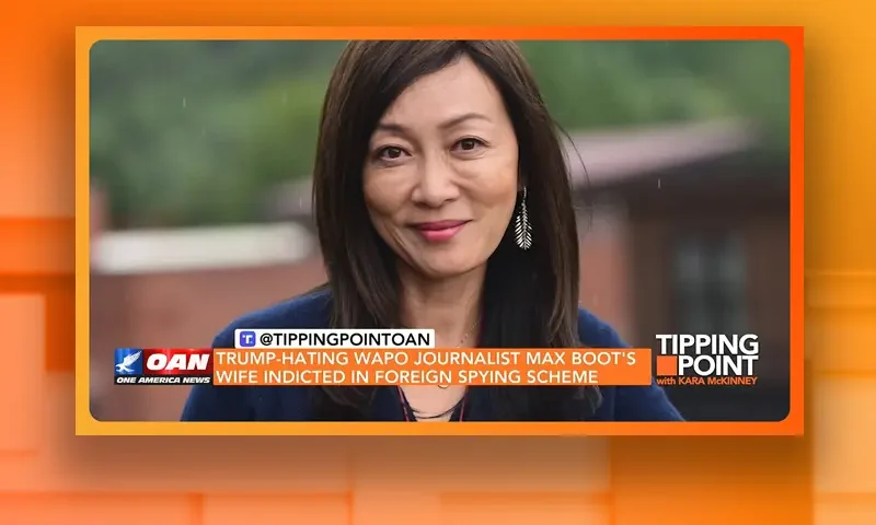 Video still from Tipping Point on One America News Network