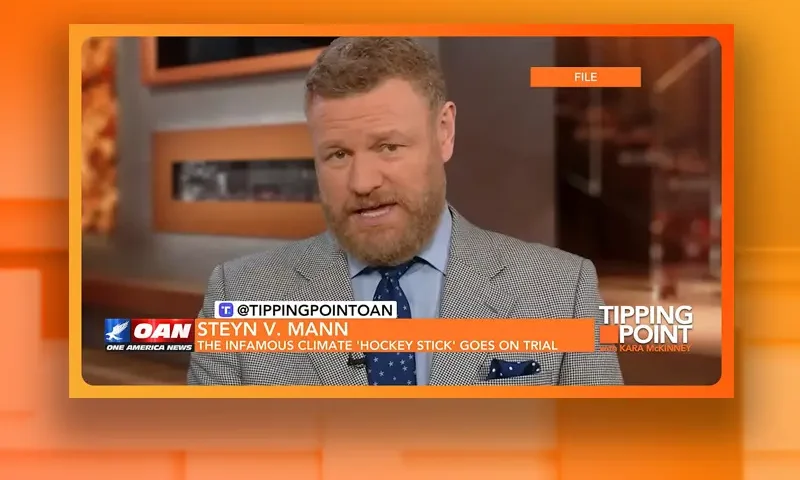 Video still from Tipping Point on One America News Network